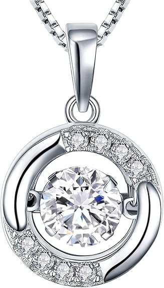 Dancing Diamond Girlfriend Necklace