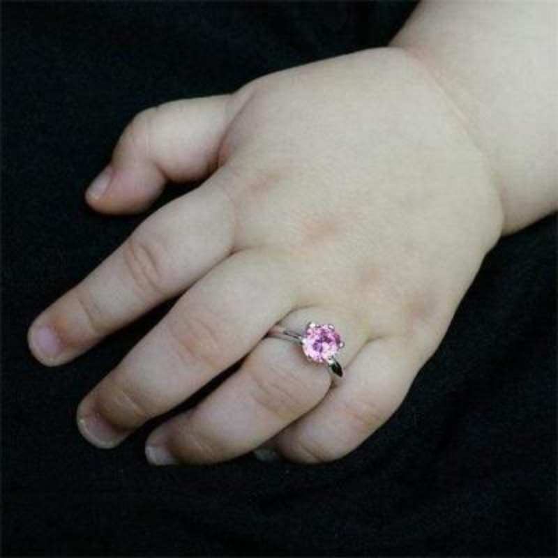 Children Solid 925 Sterling Silver Ring - The Sparkle Place