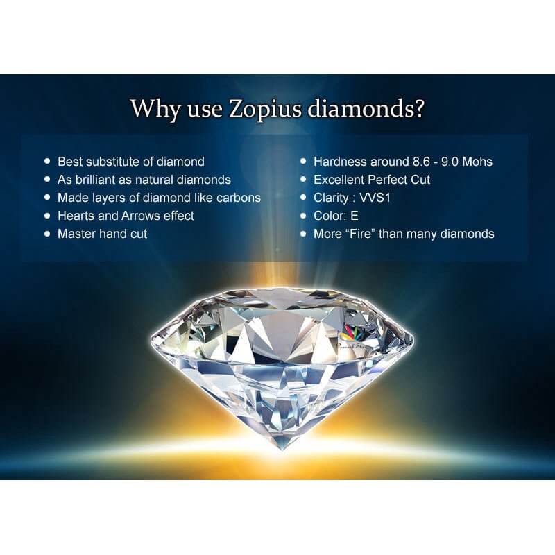 Dangle Drop Solid 925 Sterling Silver Bride Earrings - The Sparkle Place