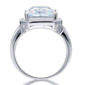 Majestic Sensation Solid 925 Silver Ring - The Sparkle Place