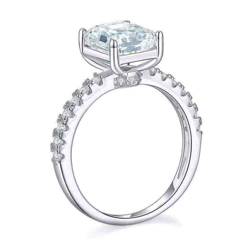 Princess Solid 925 Sterling Silver Ring - The Sparkle Place