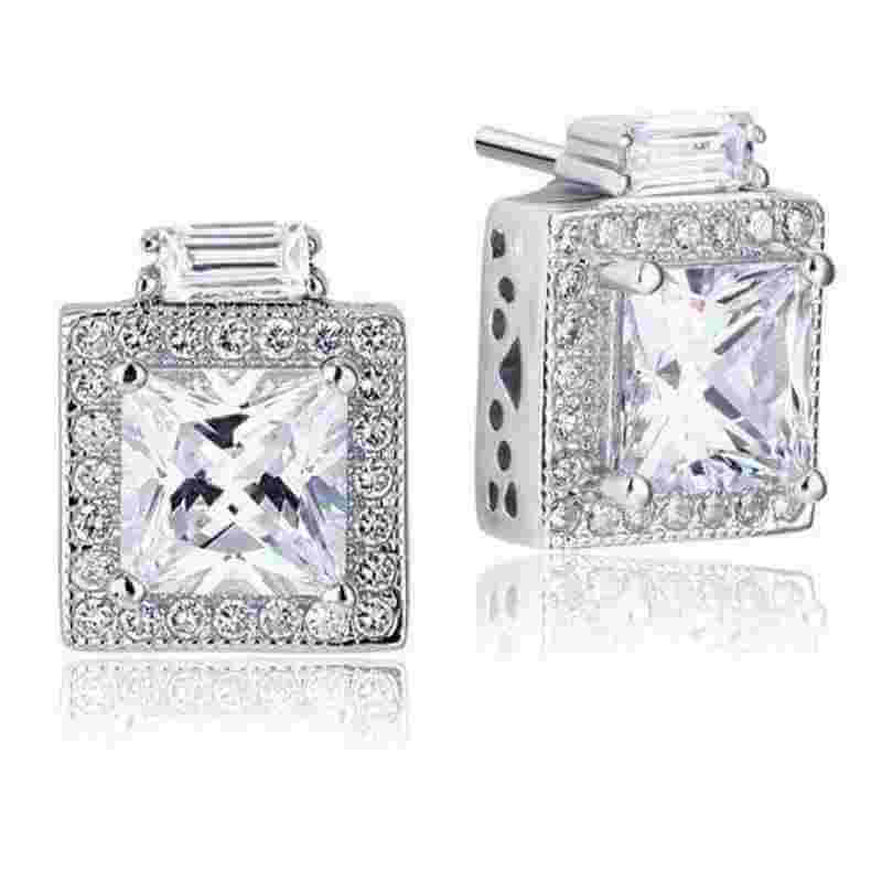 Vintage Style 925 Silver Earrings - The Sparkle Place